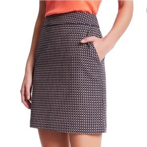 Marcs Size 10 Diamond Jacquard Skirt